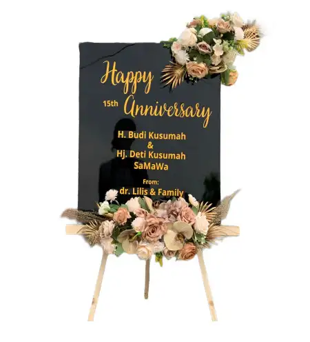 Papan Bunga Akrilik Ketanda
