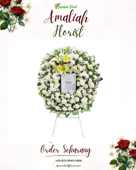 Krans Bunga Duka Ketanda